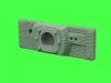 Master GM-72-023 PzKpfw VI Tiger I - gun mantlets - 3 optional types - to be used with gun barrels from sets GM-72-021 and GM-72-022 1/72